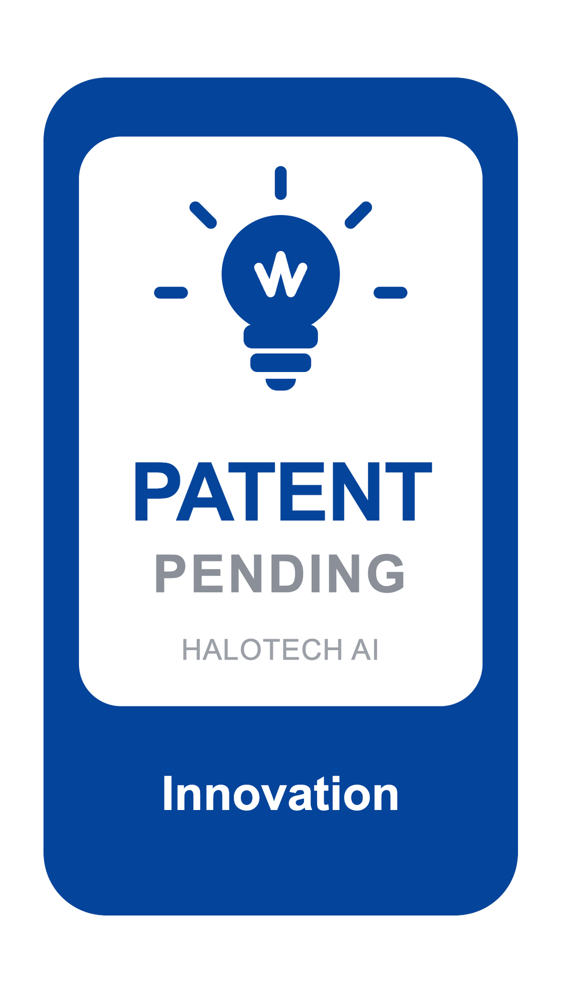 Patente en tramitación — HALOTECH AI